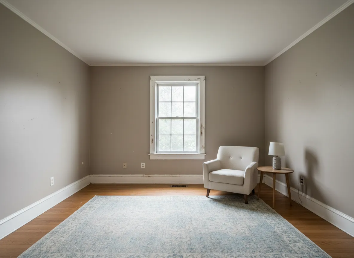 Placeholder for before living room painting photo